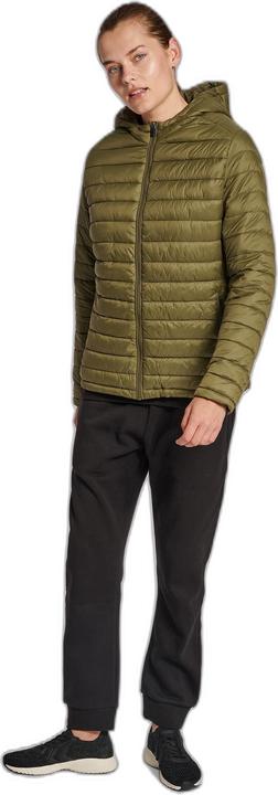 Actual product image hummel Red Quilted Hood Jacket Woman (XS)