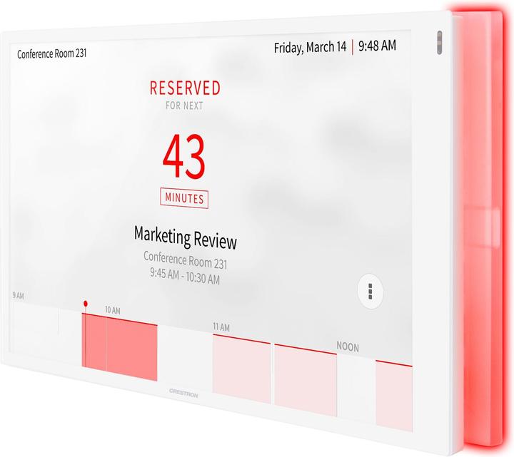 Image du produit Crestron Écran tactile Room Scheduling TS