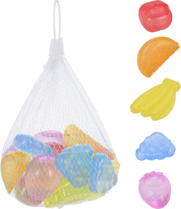 Actual product image Koopman Fruit-shaped permanent ice cubes, 18 pieces