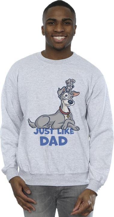 Produktbild Disney Lady And The Tramp Just Like Dad Sweatshirt (M)