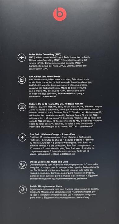 Produktbild Beats Studio3 (ANC, 22 h, Kabelgebunden, Kabellos)