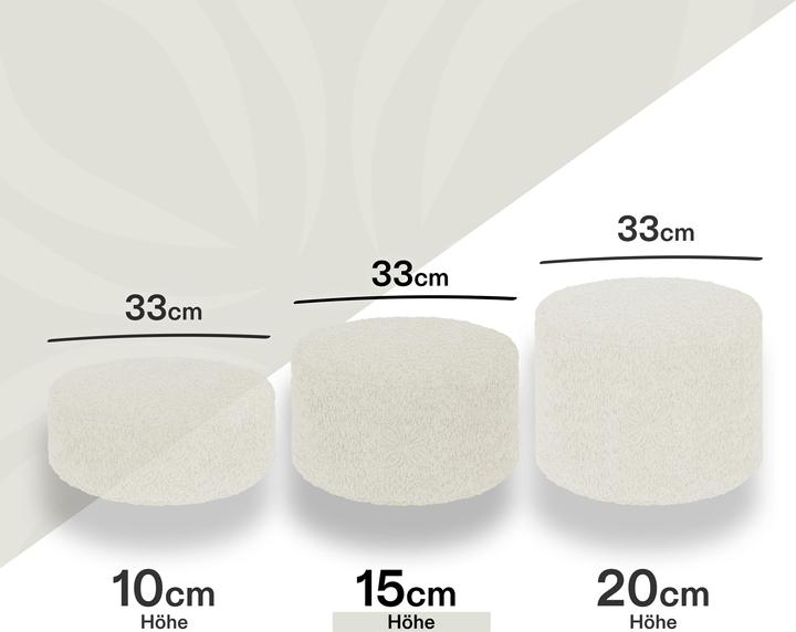 Actual product image Omnana CUSHY meditation cushion (15 cm)