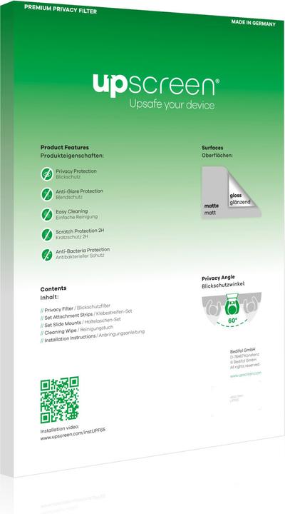 Produktbild upscreen Spy Shield Blickschutzfilter (15.60", 16 : 9)