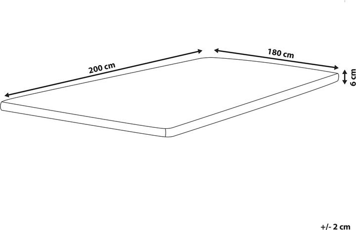 Immagine prodotto Beliani Comfy (200 x 180 cm)