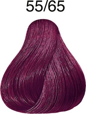 Actual product image Wella Color Touch Vibrant Reds (55/65 light brown intense violet-mahogany)
