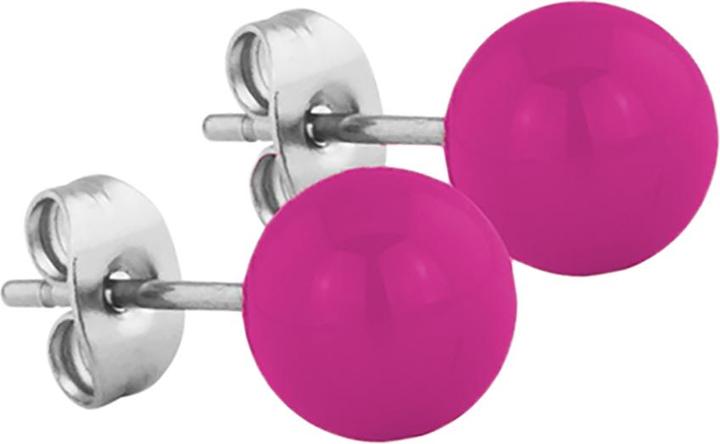 Star Piercing Ohrstecker violett Kugel (Chirurgenstahl 316L, ohne Messing)
