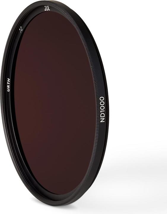 Image du produit Urth 72mm ND1000 (10 Stop) Lens Filter (Plus+) (Filtre dégradé gris, 72 mm)
