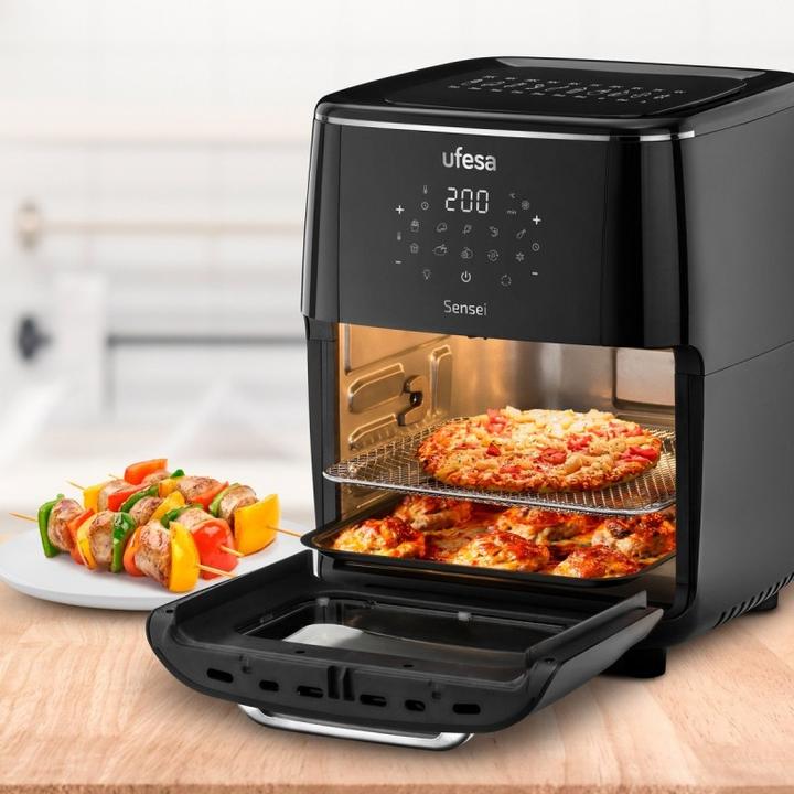 Actual product image Ufesa Air Fryer Sensei 12l W/Spin Basket Door