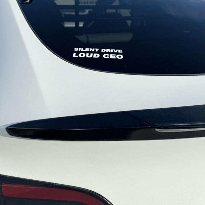 Actual product image Vds Silent Car Loud CEO