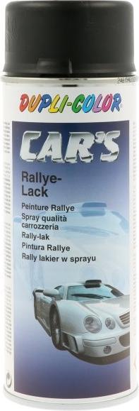 Actual product image Dupli-Color Acrylic spray paint, black matt, 400 ml (Matt black, 0.40 l)