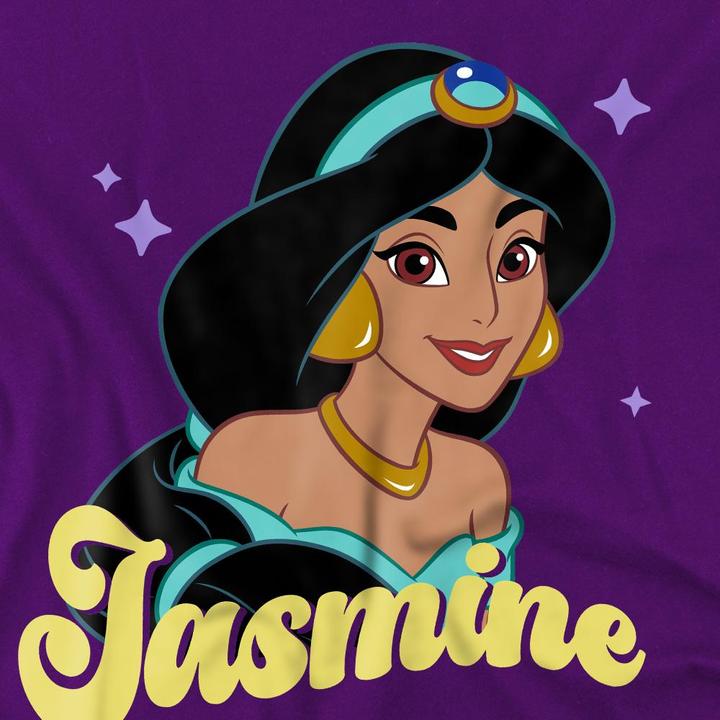 Actual product image Disney Princess Childrens/Kids Jasmine Headshot T-Shirt (152, 158)