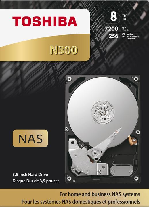 Produktbild Toshiba N300 Retail (8 TB, 3.5")