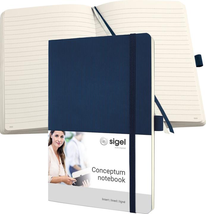 Produktbild Sigel Notizbuch CONCEPTUM Softcover Softwave (A5, Liniert, Weicher Einband)