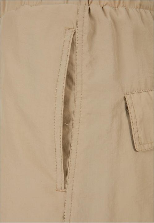 Actual product image Urban Classics Ladies Wide Crinkle Nylon Cargo Pants (3XL)