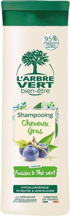 L'arbre vert Öko Shampoo fettiges Haar (250 ml, Flüssiges Shampoo)
