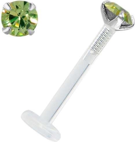 Immagine prodotto Bijouteria Piercing (Bioplastica, Argento 925, Cristallo Swarovski)