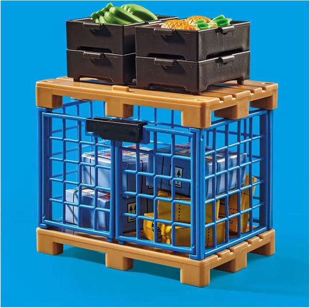 Actual product image Playmobil 71528 Forklift truck with freight (71528, Playmobil My Life)