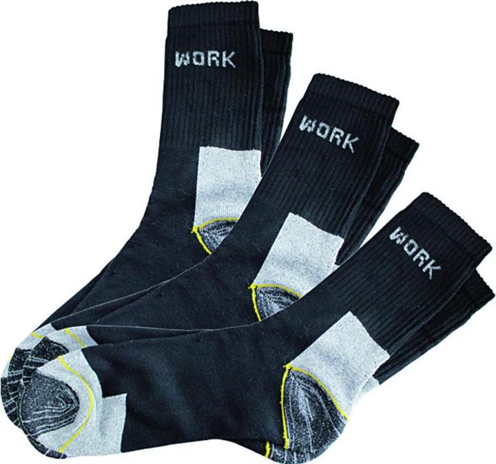 Image du produit Werkstarck Chaussettes WORKER, paquet de 3 paires (Lot de 3, 39 - 42)