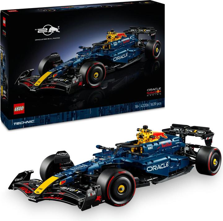 Productafbeelding LEGO Oracle Red Bull Racing RB20 F1 Rennauto (42206, LEGO Technic)