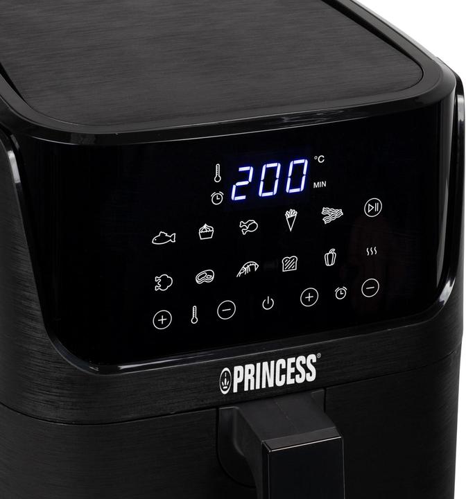 Actual product image Princess Heissluft-Fritteuse 3.5 l, Detailfarbe: Schwarz