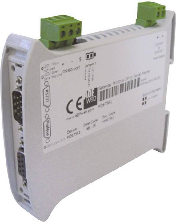 Produktbild Wachendorff Gateway seriell Master RS232/RS485 Profibus DP