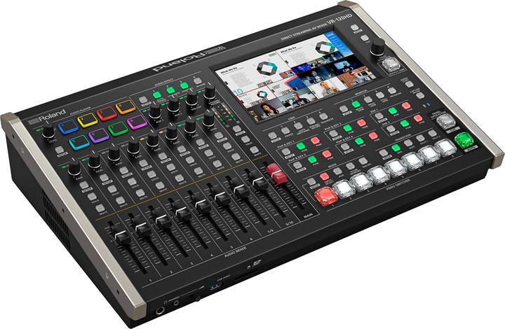 Image du produit Roland Mélangeur AV HD-SDI/HDMI 8 canaux avec USB-C et streaming réseau