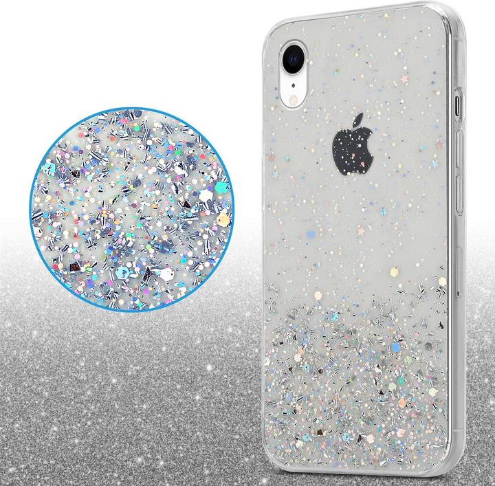 Actual product image Cadorabo TPU cover sparkling glitter (Apple iPhone XR)