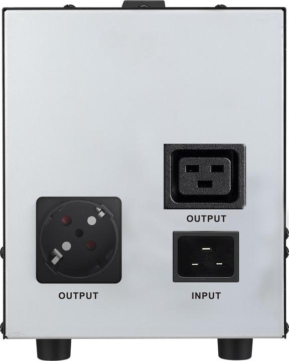 Actual product image Powerwalker AVR 3000/SIV Schuko 3000VA / 2400W automatic voltage regulator