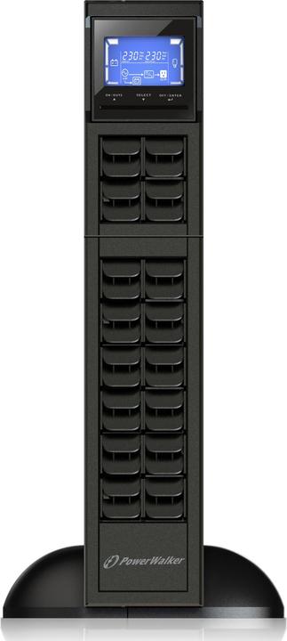 Produktbild Powerwalker VFI 1000 CRM LCD 1000VA / 800W Online USV Tower/Rack Doppelwandler SNMP Slot 31cm Bautiefe (1000 VA, 800 W, Online-Doppelwandler USV)