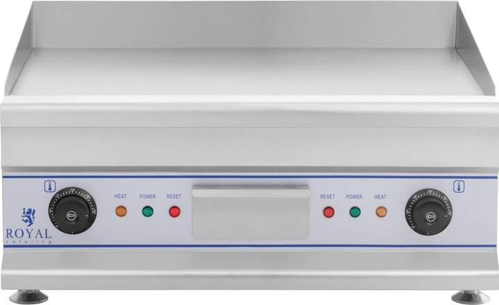 Actual product image Royal Catering Electric Griddle - 60 cm - smooth - 2 x 3200 W (0.01 kW)