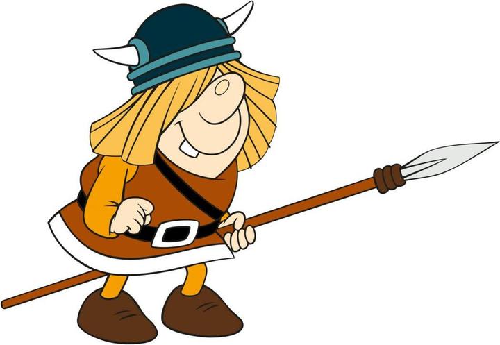 Actual product image Wickie Snorre 2 (102 x 70 cm)