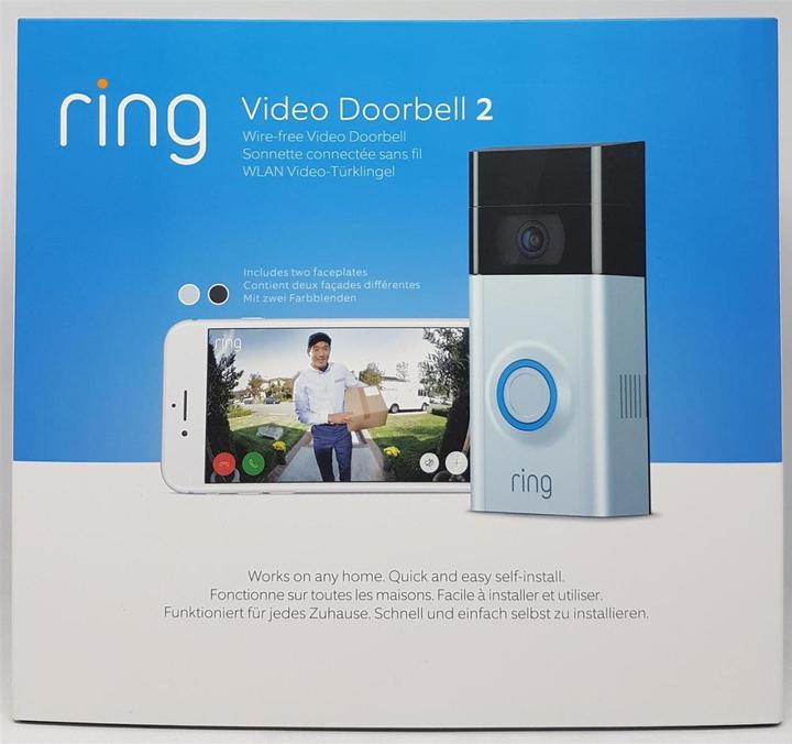 Actual product image Ring Video Doorbell 2 (App, Wi-Fi, Wireless, Cable)