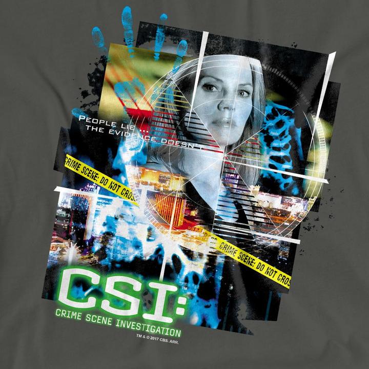 Immagine prodotto Csi: NY Evidence Maglietta Collage Adulto Unisex (L)