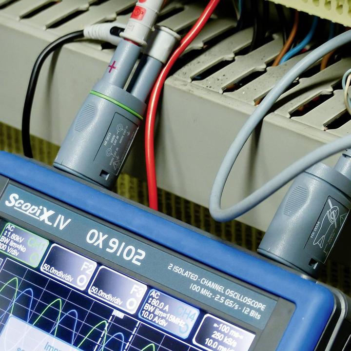 Image du produit Metrix OX 9062 Oscilloscope numérique 60 MHz 2 canaux 2.5 GSa/s 100 kpts 12 Bit Dig (CAT II 1000V, CAT III 600V)