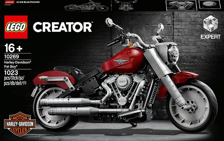 Actual product image LEGO Harley-Davidson Fat Boy (10269, LEGO Creator Expert)