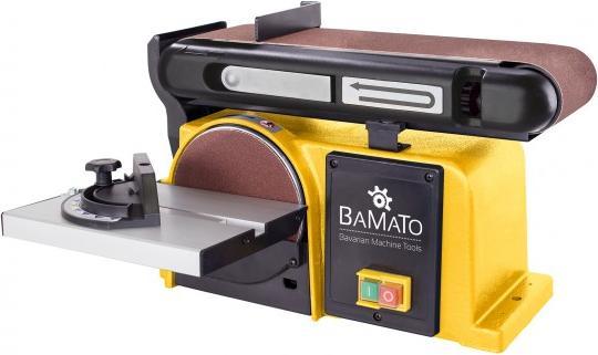Actual product image Markmüller BAMATO - Band- und Tellerschleifer BDTS-900 Inkl. Schleifset u. Klettauflage (Disc Sander, 370 W)