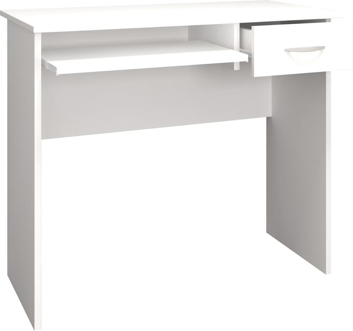 Actual product image VCM Wooden Desk Computer Table Keyboard Pull-out Drawer Office Table Arusa L (85 x 50 x 75 cm)