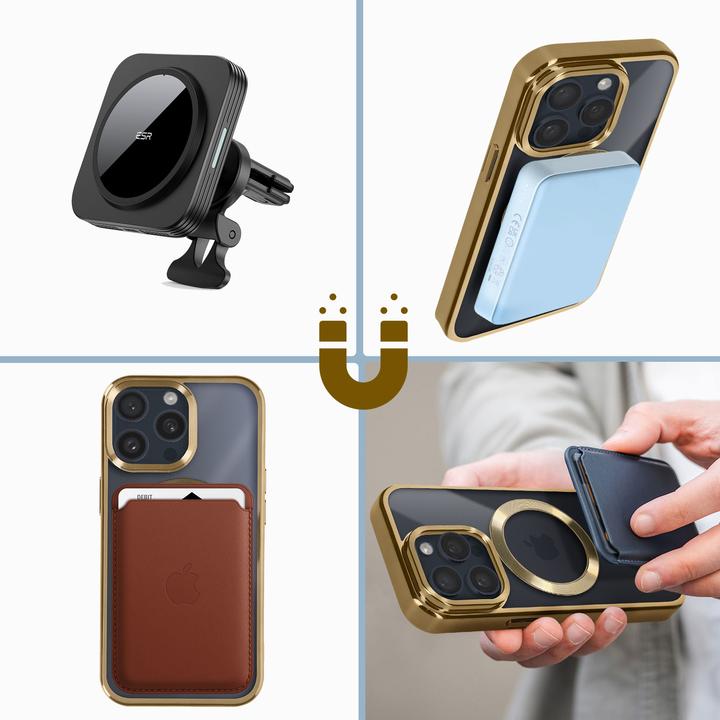 Produktbild Avizar Chrom Handyhülle Series (Apple iPhone 15 Pro Max)