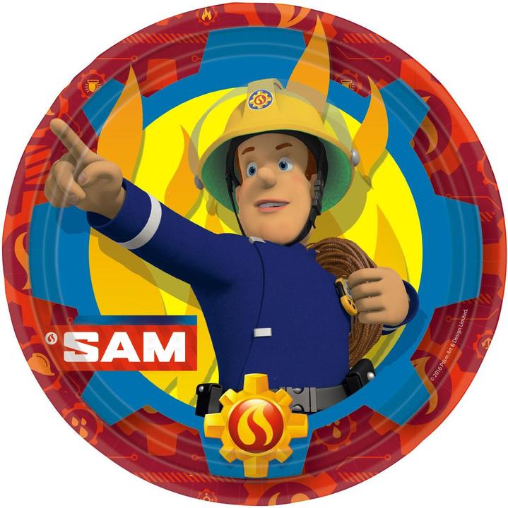 Produktbild Fireman Sam WegwerfTeller Papier 8erPack (8 x)