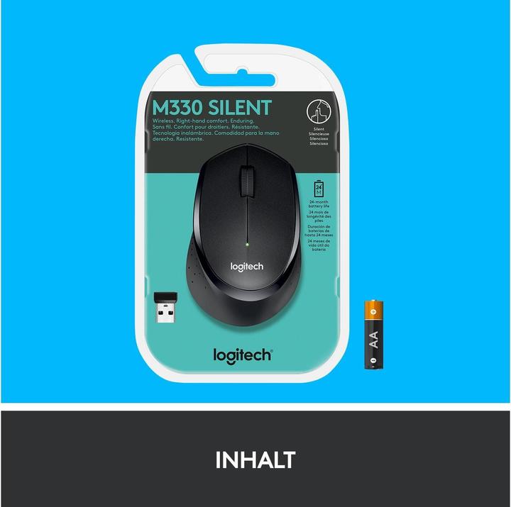 Actual product image Logitech B330 Silent Plus (Wireless)