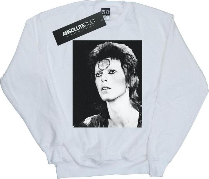 David Bowie Ziggy Looking Sweatshirt Mädchen