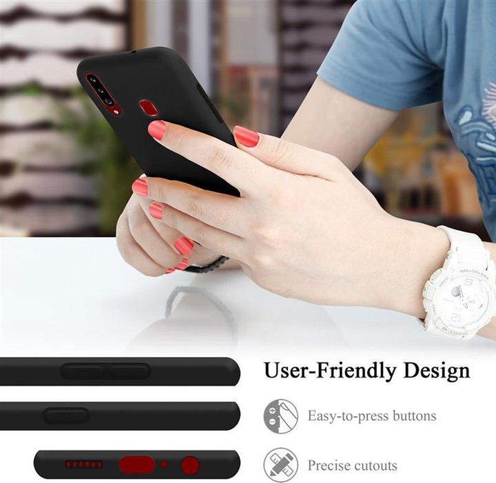 Immagine prodotto Cadorabo Copertura della cassa del silicone liquido TPU (Samsung Galaxy A20s)
