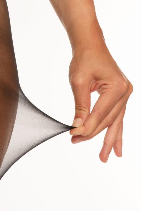 Produktbild Christine Le Duc Strumpfhose mit offenem Schritt AntiLaufmaschen Glorious schwarz (S/M)