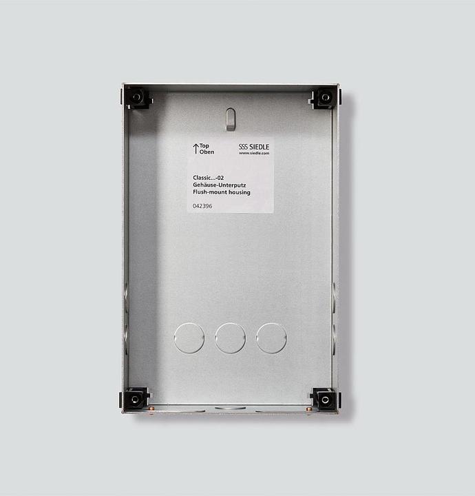 Produktbild Siedle GU CL 02-0 Unterputzgehäuse Classic