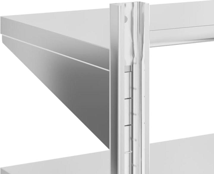 Produktbild VidaXL Wandregal mit 2 Böden Edel (100 x 40 x 60 cm)