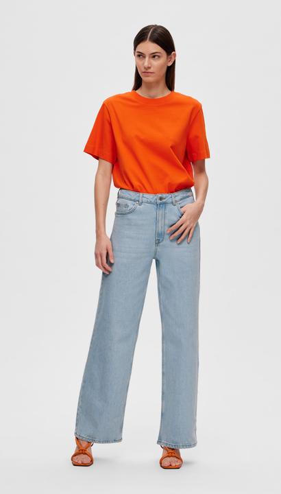 Actual product image Selected Femme Light Blue High Waist Jeans (W31/L32)