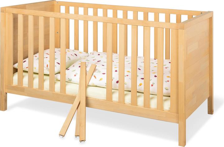 Produktbild Pinolino Kinderzimmer-Set „Enno” extrabreit gross, 3-tlg. (Babybett, Wickelkommode, Kinderkleiderschrank)