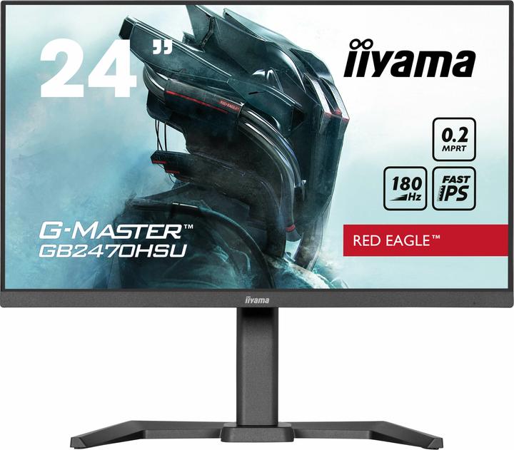 Produktbild iiyama 23.8IN G-MASTER RED EAGLE FAST IPS 1920X1080 180HZ AND 0.2MS MP (1920 x 1080 Pixel, 23.80")