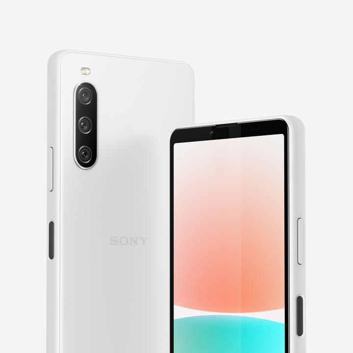 Actual product image Sony Xperia 10 IV (128 GB, White, 6", SIM + eSIM, 12 Mpx, 5G)