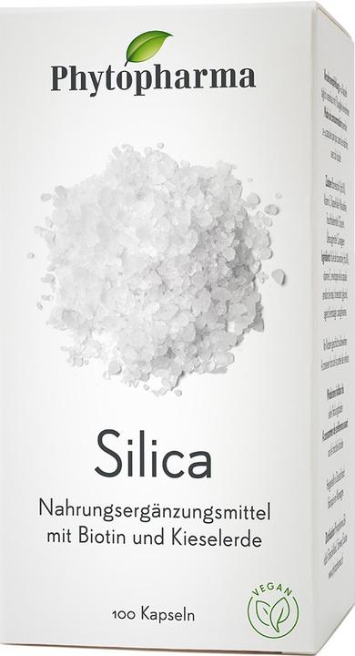 Immagine prodotto Phytopharma Capsule di silicea (100 Pezzo/i, Pillole, 85 g)